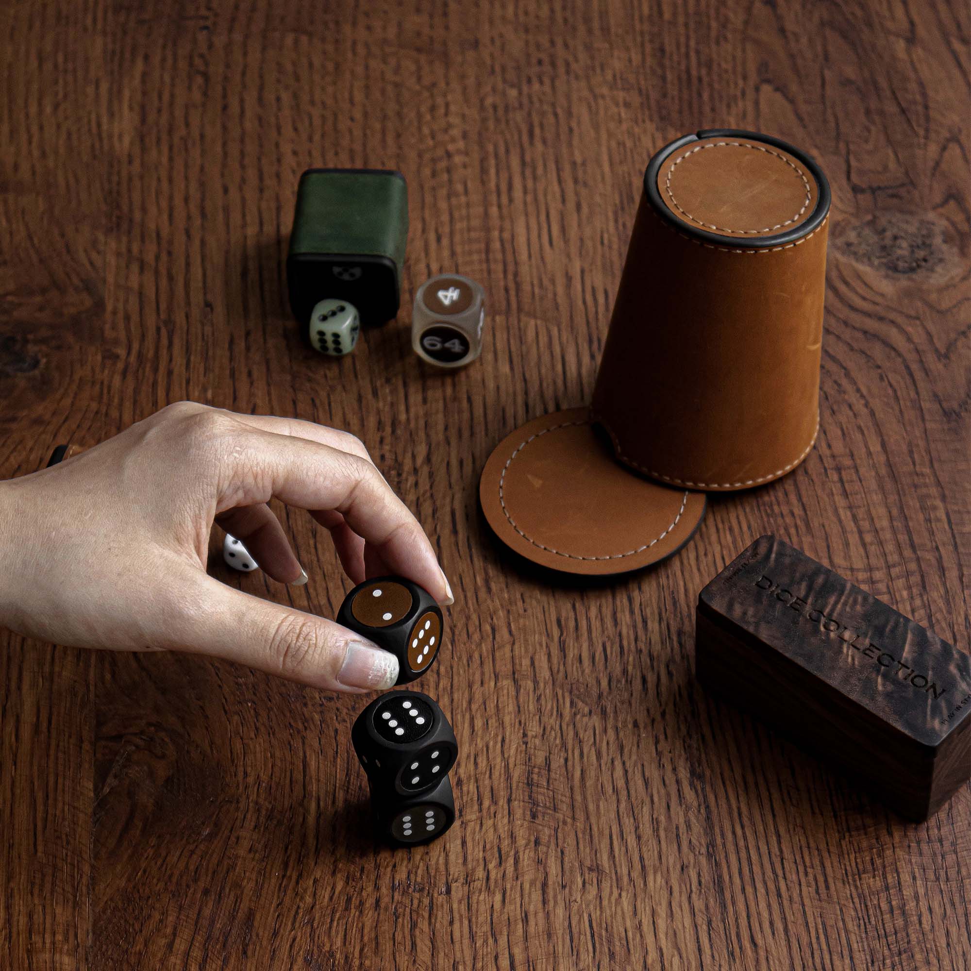 Leather Dice Shaker