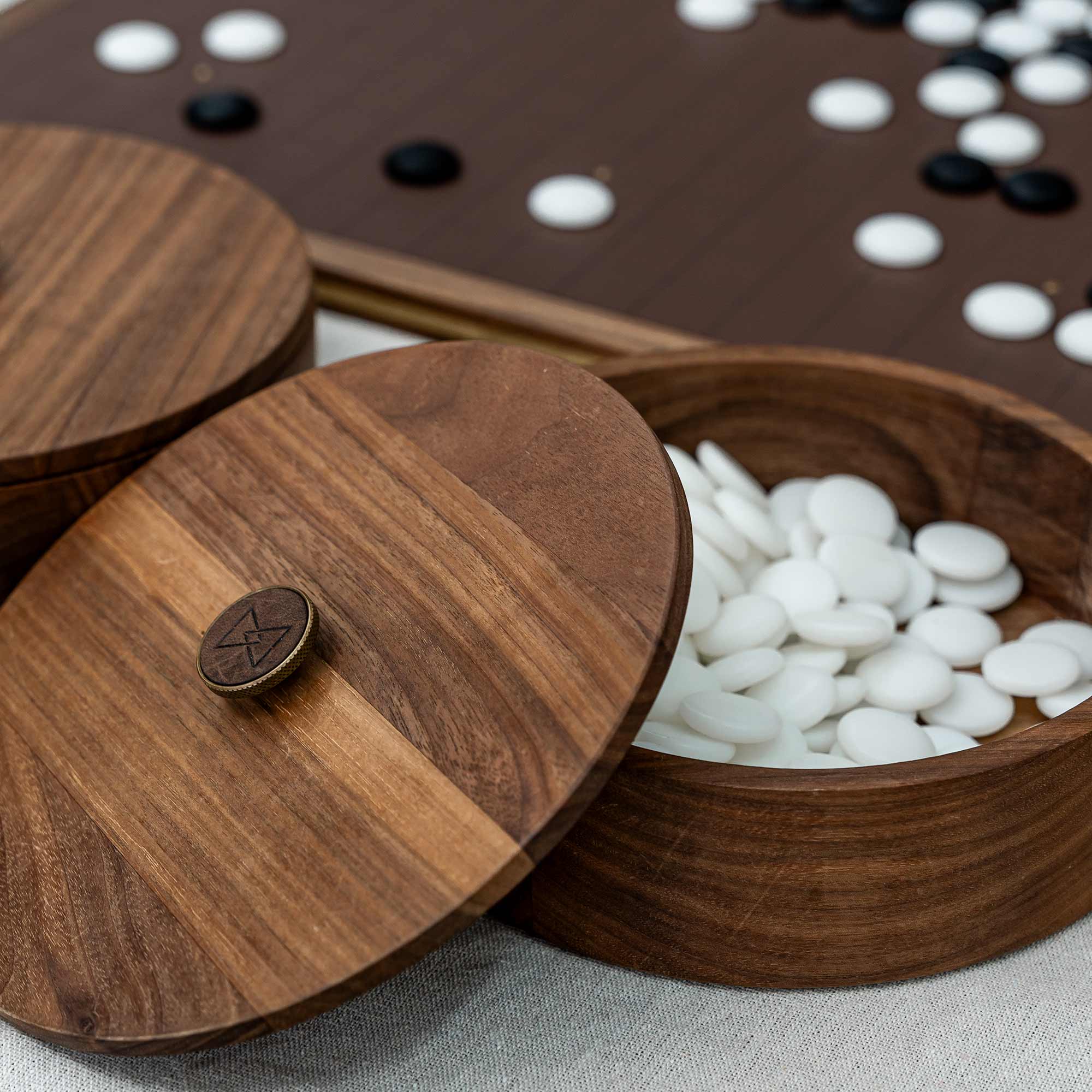 Wooden Go Game Set