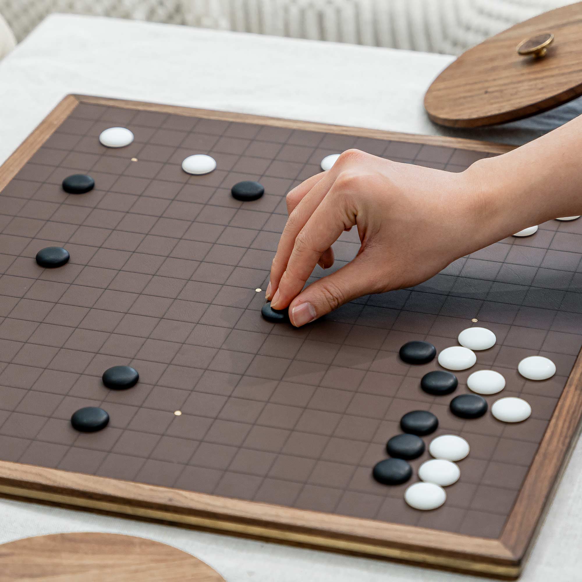 Wooden Go Game Set